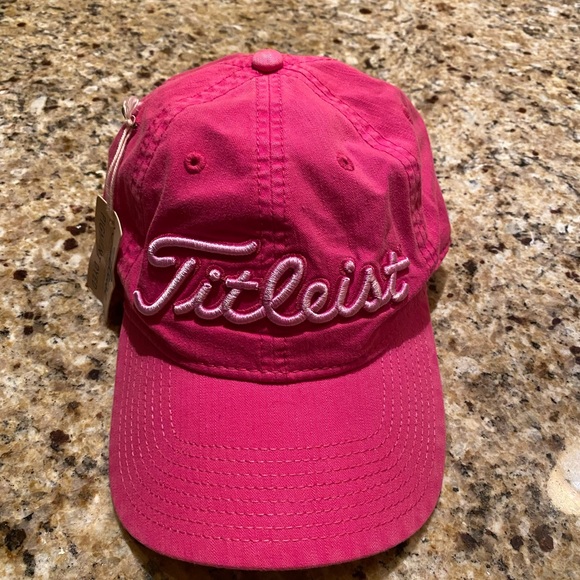 Titleist Hat Men’s Faded Pink-*NEW*
